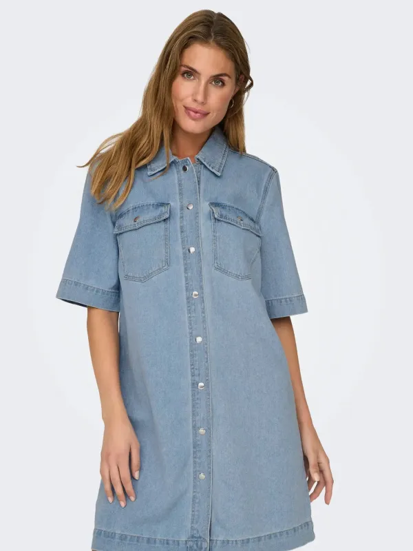 Belle Denim Dress made by Only