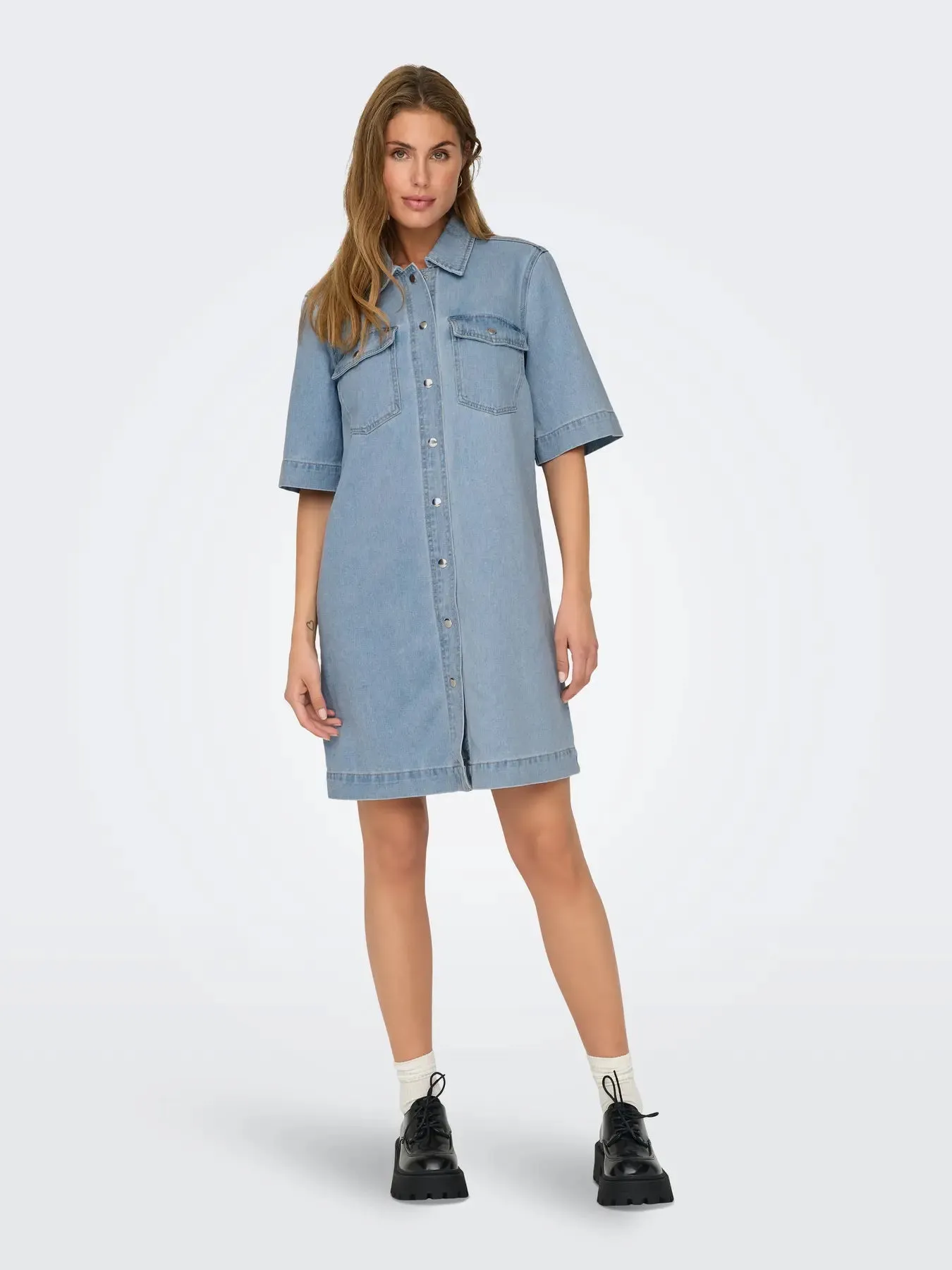 Belle Denim Dress sold by Bella Chic product image thumbnail 3