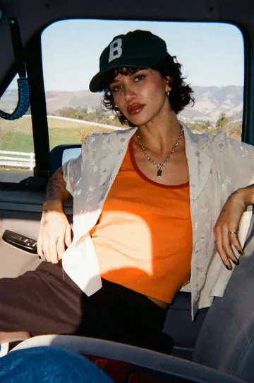 Ringer Organic A-Tank sold by Bella Chic product image thumbnail 3