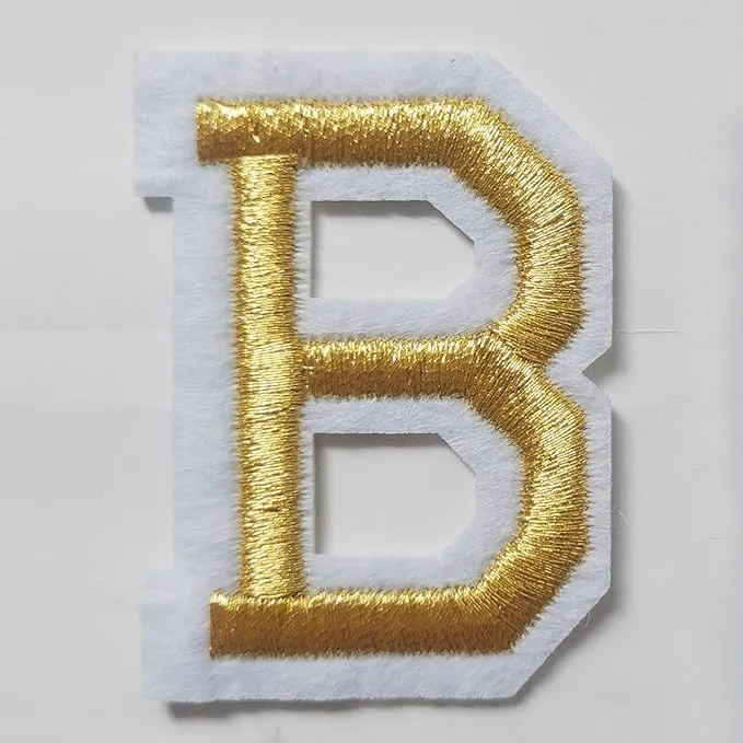 Gold Letter Patch sold by Bella Chic product image thumbnail 2