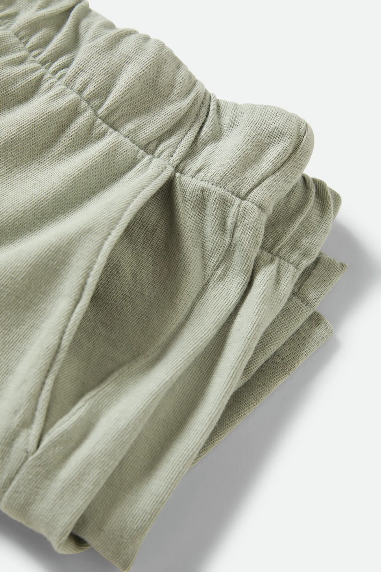 Carefree Organic Lounge Short | Sage Green sold by Bella Chic product image thumbnail 4