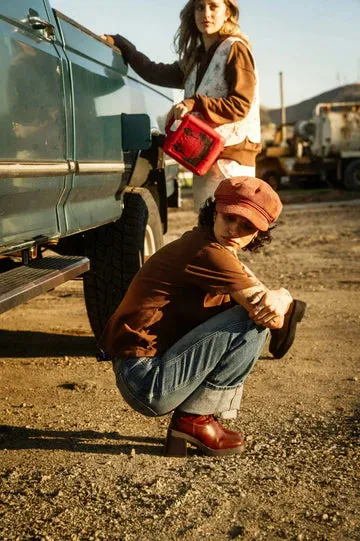 Carefree Perfect Fit T-Shirt | Pinecone Brown sold by Bella Chic product image thumbnail 4