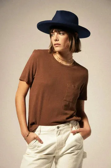 Carefree Perfect Fit T-Shirt | Pinecone Brown sold by Bella Chic product image thumbnail 3