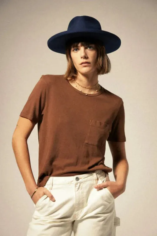 Carefree Perfect Fit T-Shirt | Pinecone Brown made by Brixton