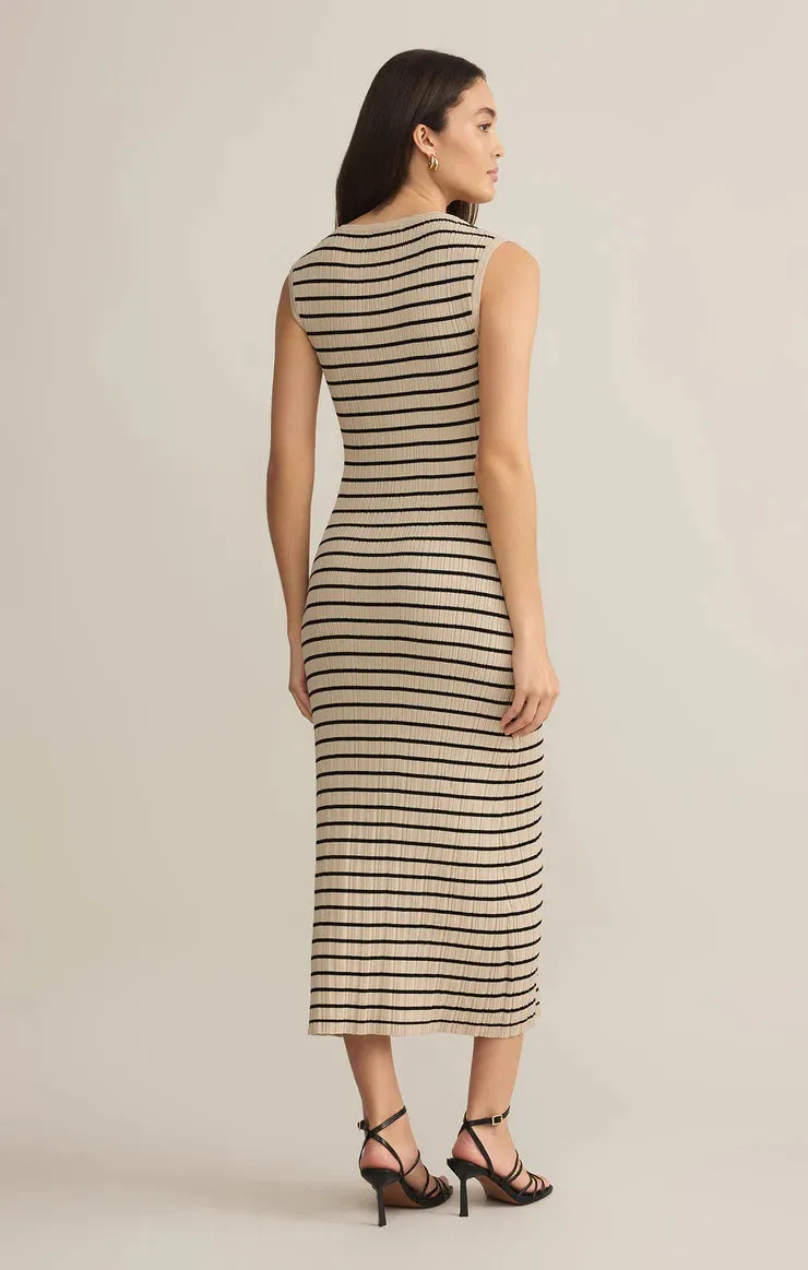 Giselle Stripe Rib Maxi Dress sold by Bella Chic product image thumbnail 2
