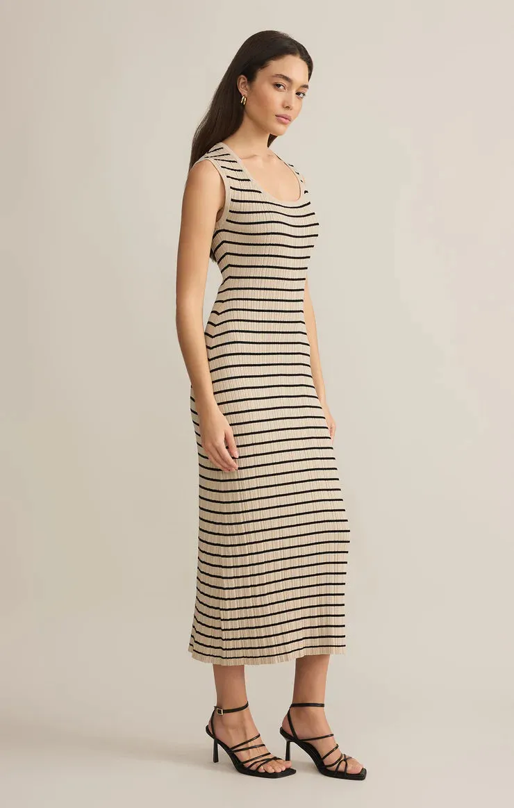 Giselle Stripe Rib Maxi Dress sold by Bella Chic product image thumbnail 3