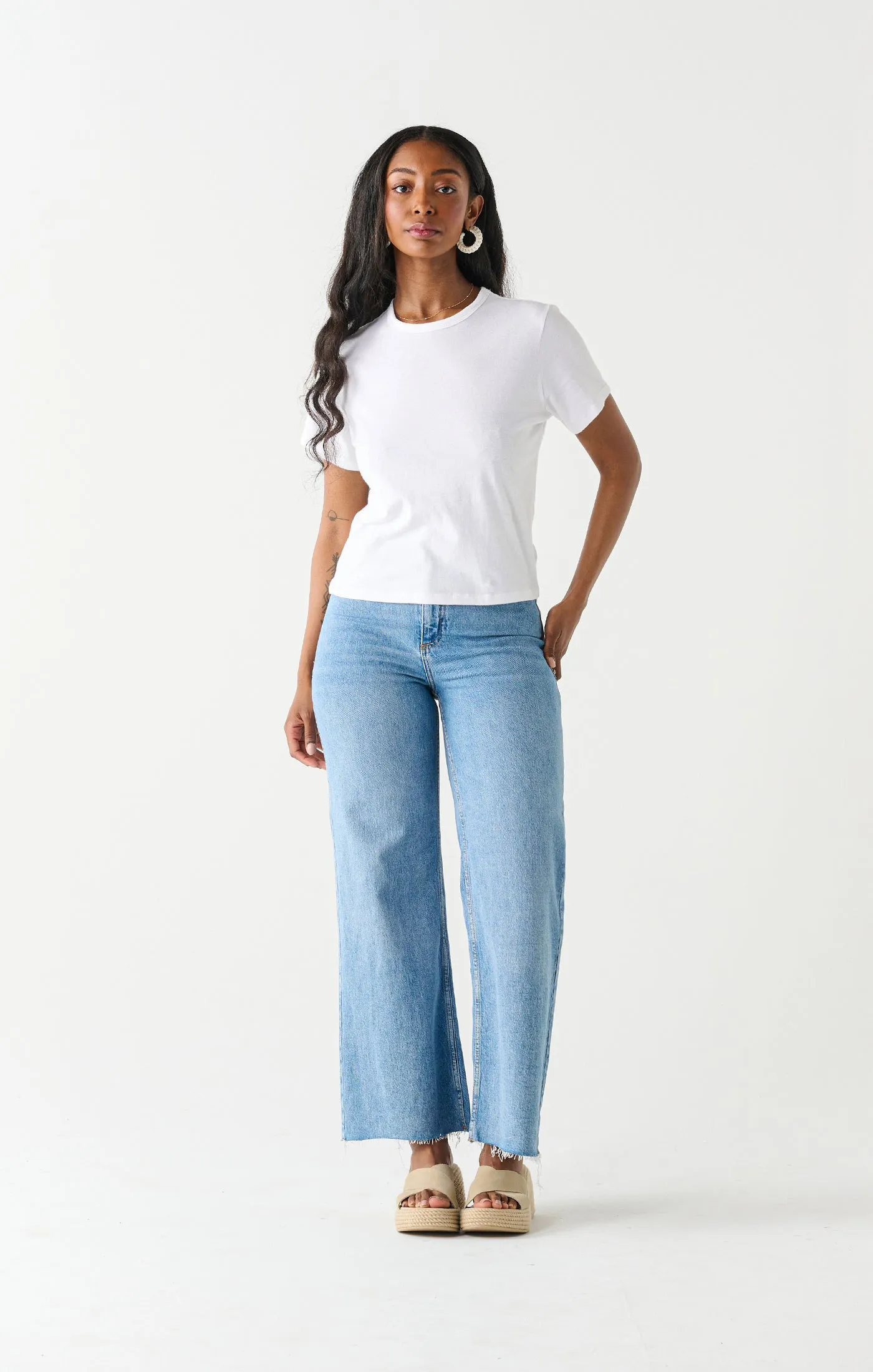 Essential Tee | White sold by Bella Chic product image thumbnail 4