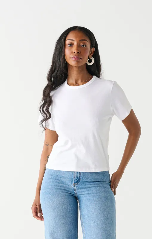 Essential Tee | White sold by Bella Chic