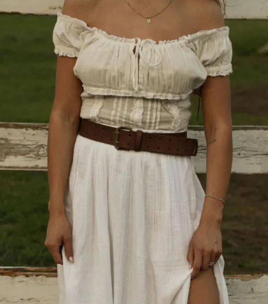 We The Free Double Cross Belt sold by Bella Chic product image thumbnail 4