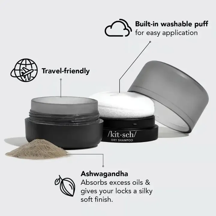 Volumizing Rice Protein Dry Shampoo | Dark Tinted Powder sold by Bella Chic product image thumbnail 3