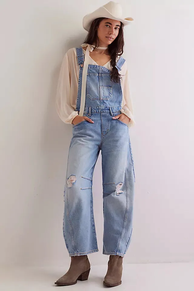 We The Free Good Luck Barrel Overalls sold by Bella Chic product image thumbnail 3