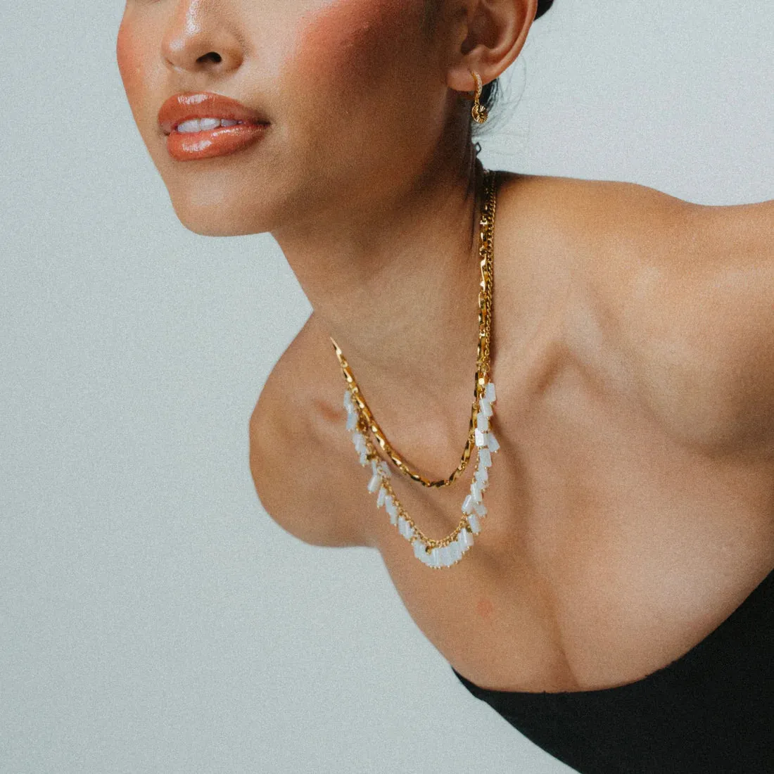 Nadia Chain Necklace | Gold sold by Bella Chic product image thumbnail 2