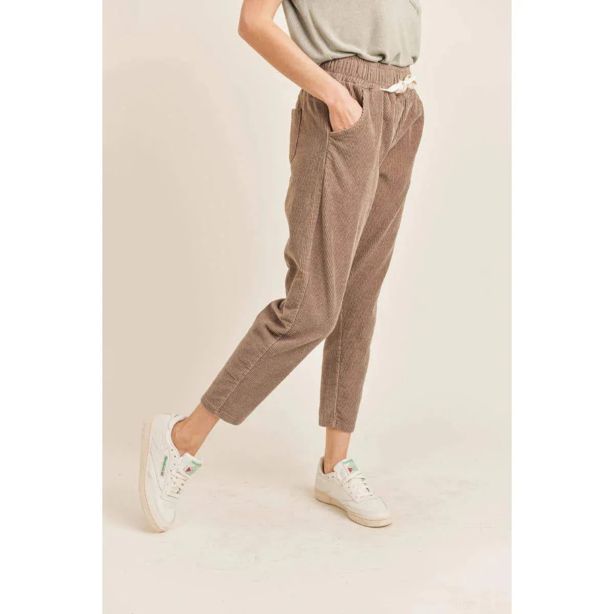 Softcore Cord Pant | Mocha sold by Bella Chic product image thumbnail 2