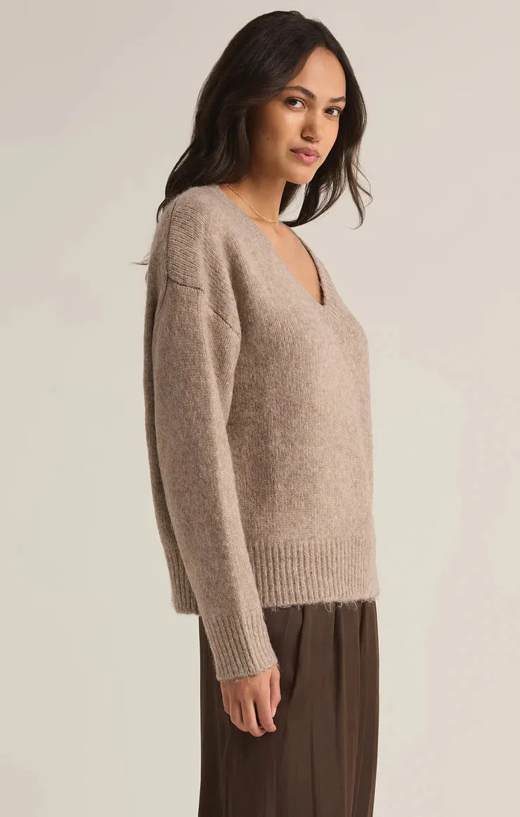 All I Want V-Neck Sweater sold by Bella Chic product image thumbnail 4