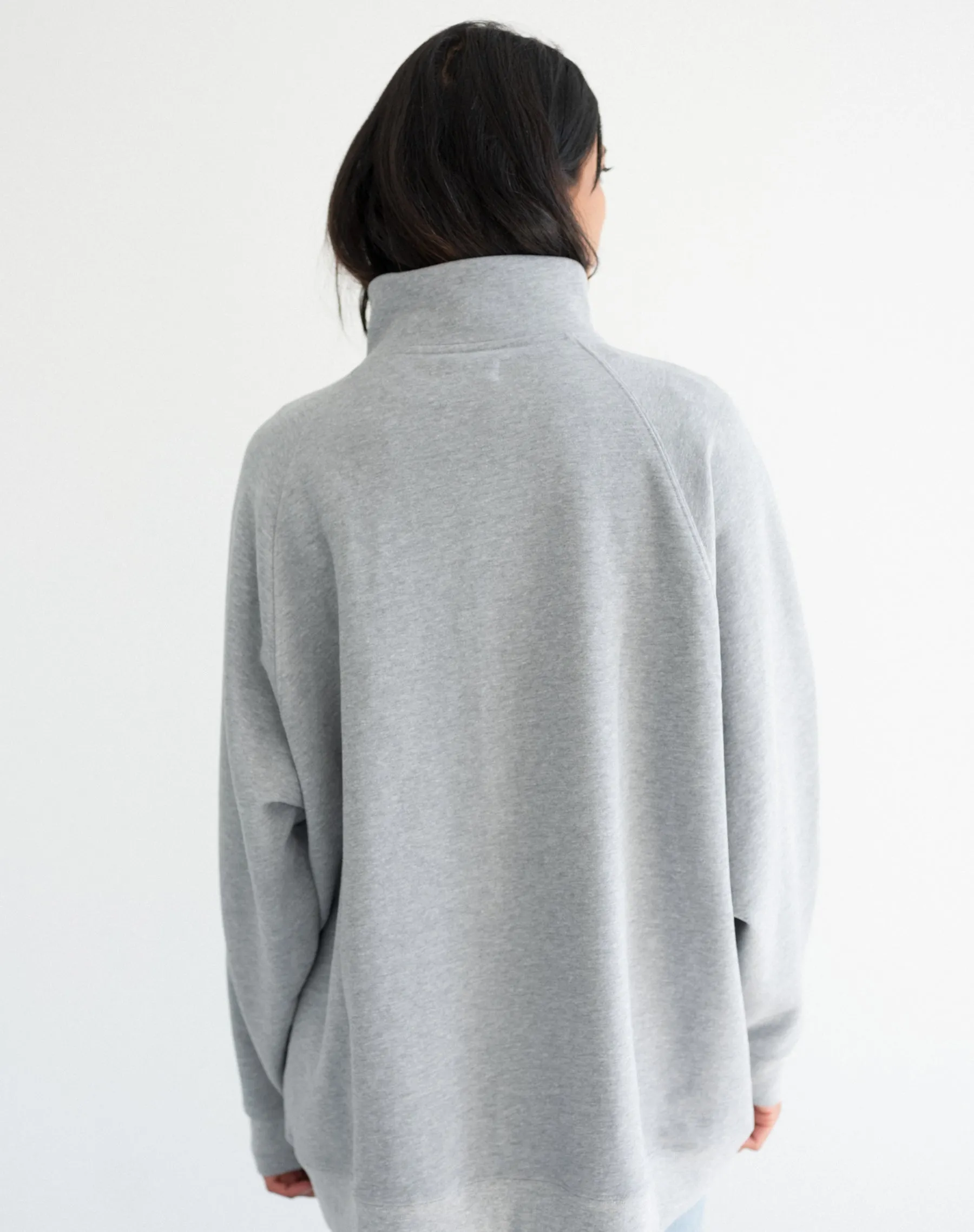 Not Your Boyfriend's Half Zip Sweatshirt sold by Bella Chic product image thumbnail 4