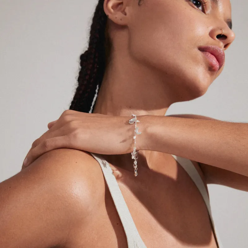 Prucence Recycled Bracelet | Silver sold by Bella Chic