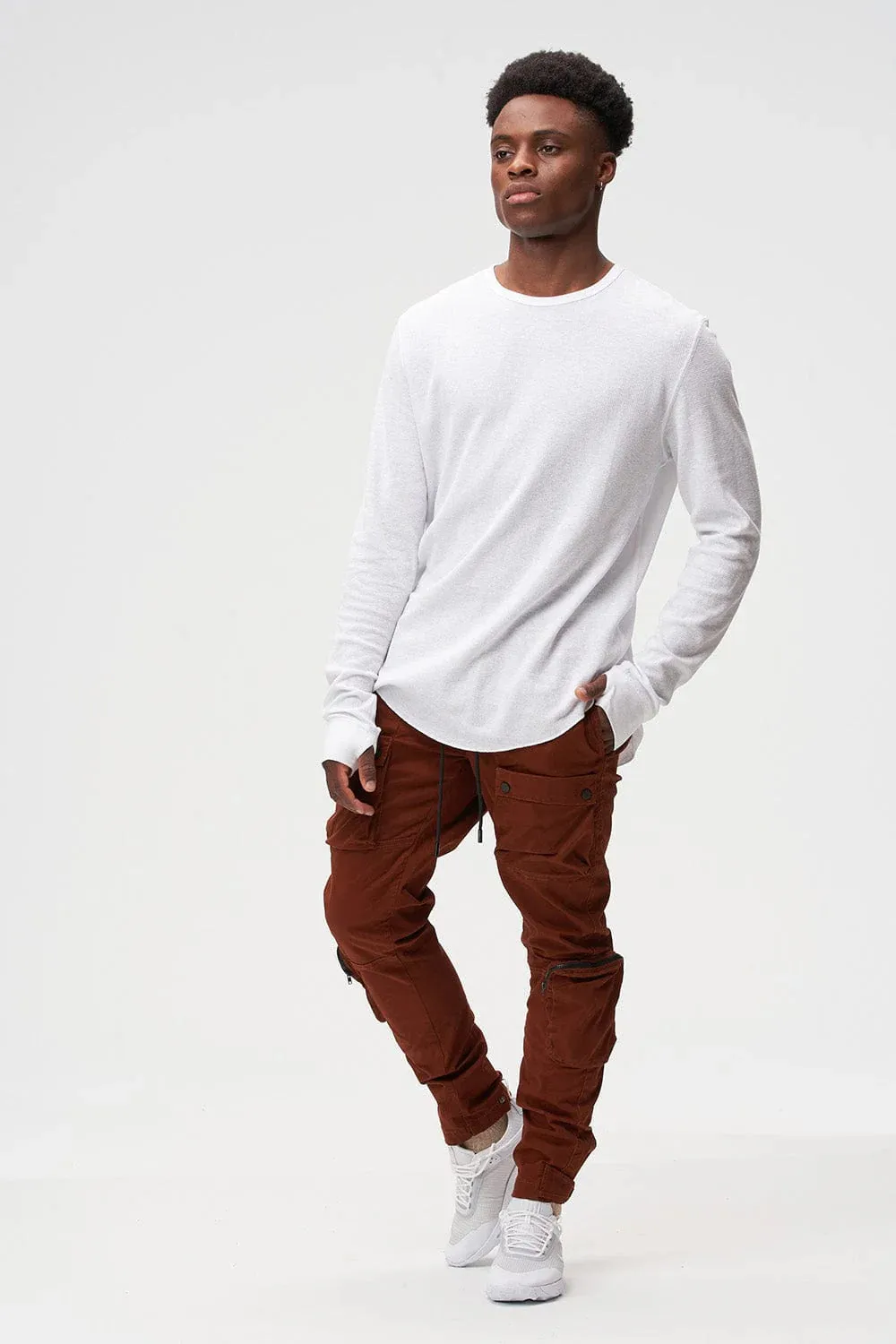 Thermal Hi-Lo | White sold by Bella Chic product image thumbnail 2