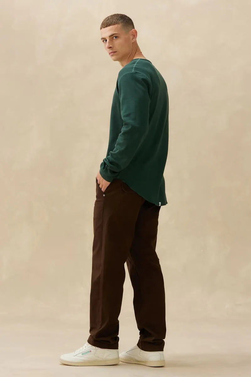 Thermal Hi-Lo | Spruce sold by Bella Chic product image thumbnail 2