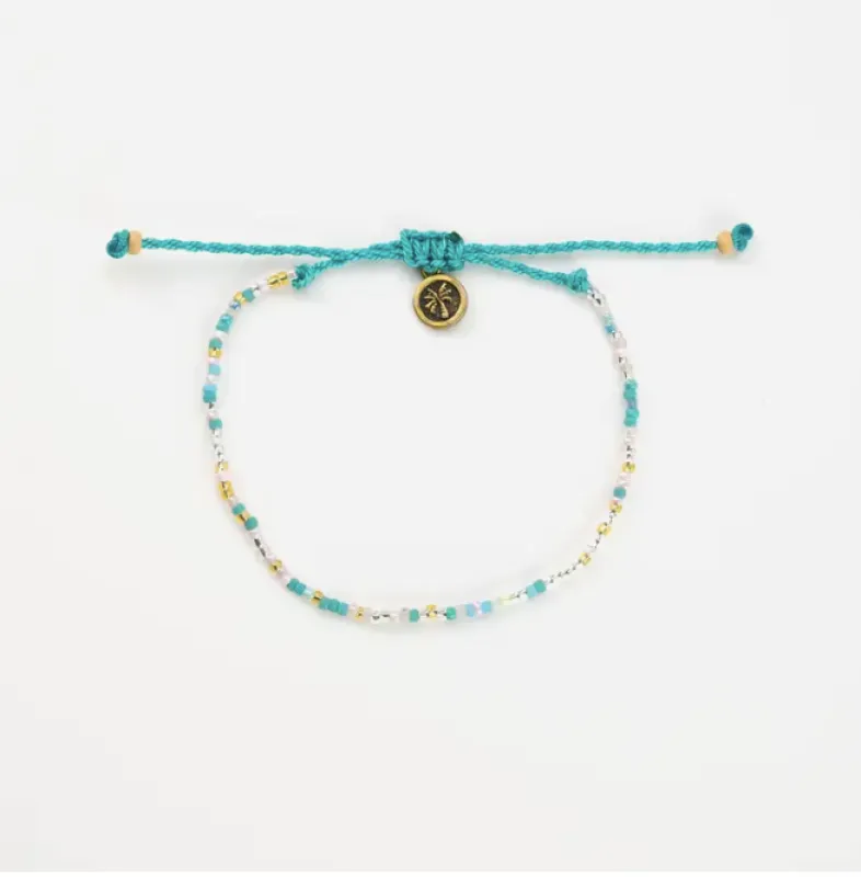 Alila Dainty Beaded Anklet made by Bella Chic