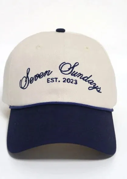 Seven Sundays Dad Hat sold by Bella Chic product image thumbnail 5