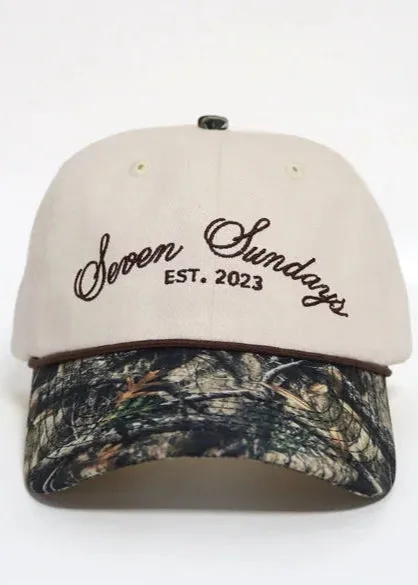 Seven Sundays Dad Hat sold by Bella Chic