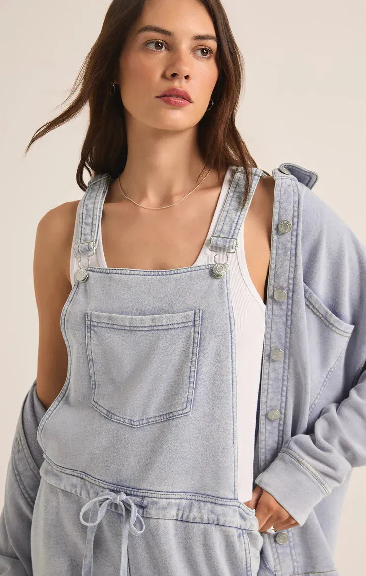 The Denim Knit Overall sold by Bella Chic product image thumbnail 5