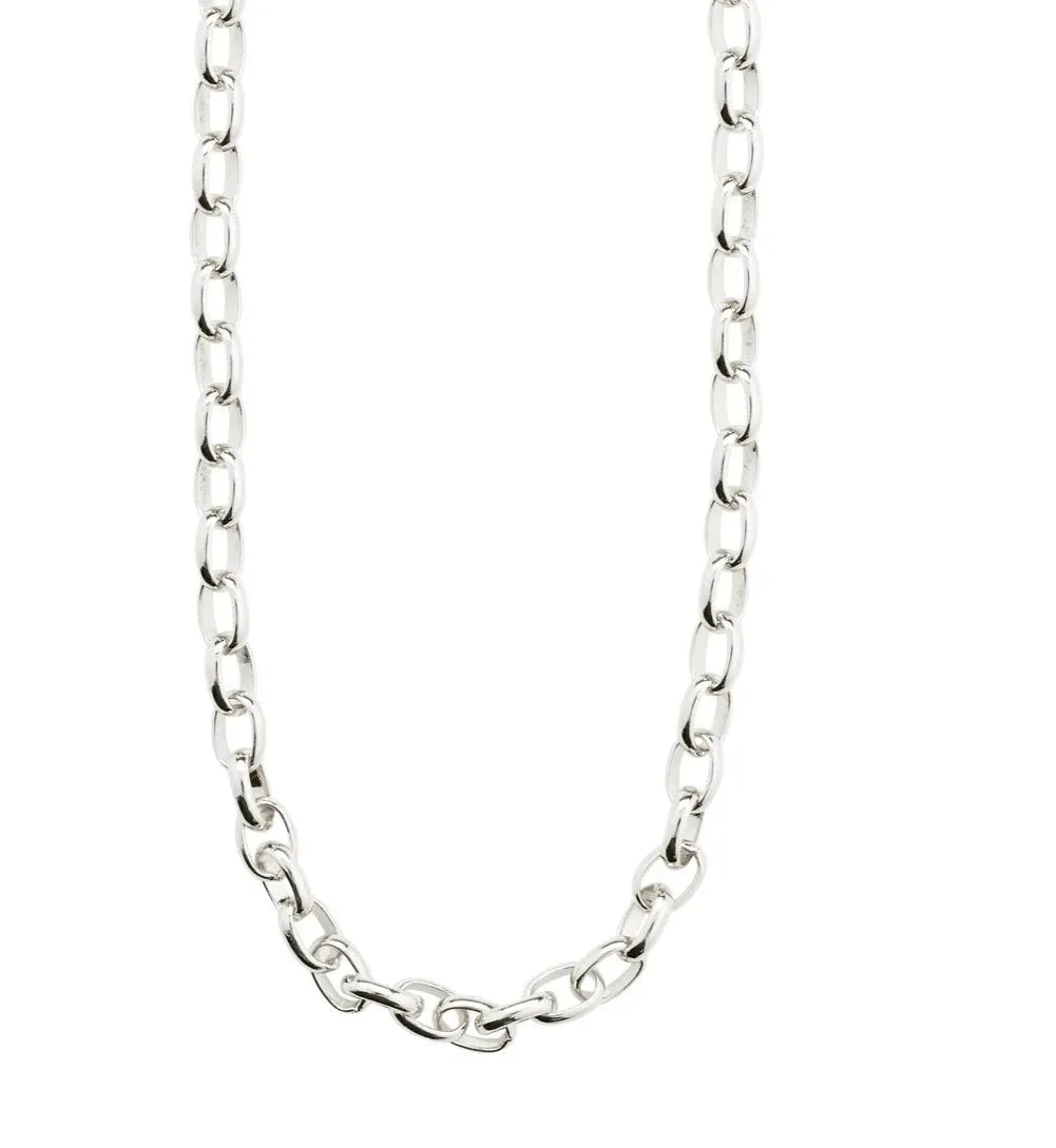 Charm Recycled Necklace | Silver sold by Bella Chic product image thumbnail 2