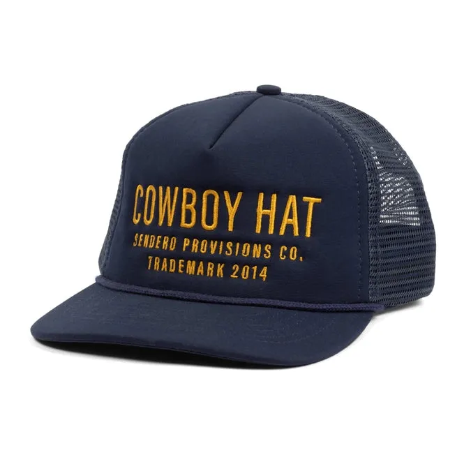 'Cowboy Hat' | Navy/ Yellow sold by Bella Chic product image thumbnail 3