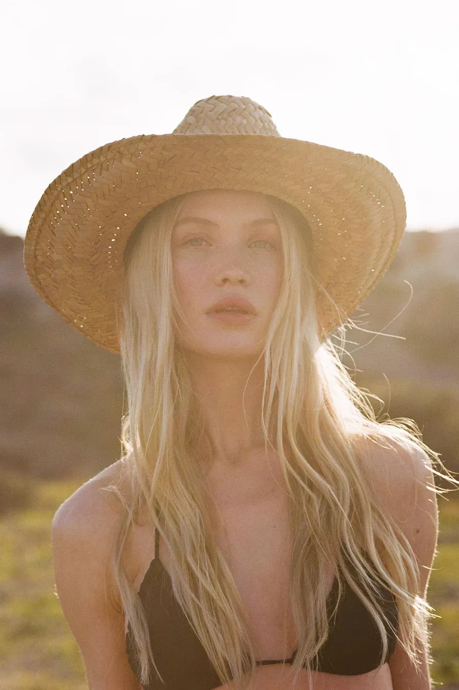 Houston Straw Cowboy Hat | Natural sold by Bella Chic product image thumbnail 2