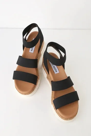 Steve Madden Bandi Sandals | Black sold by Bella Chic product image thumbnail 2