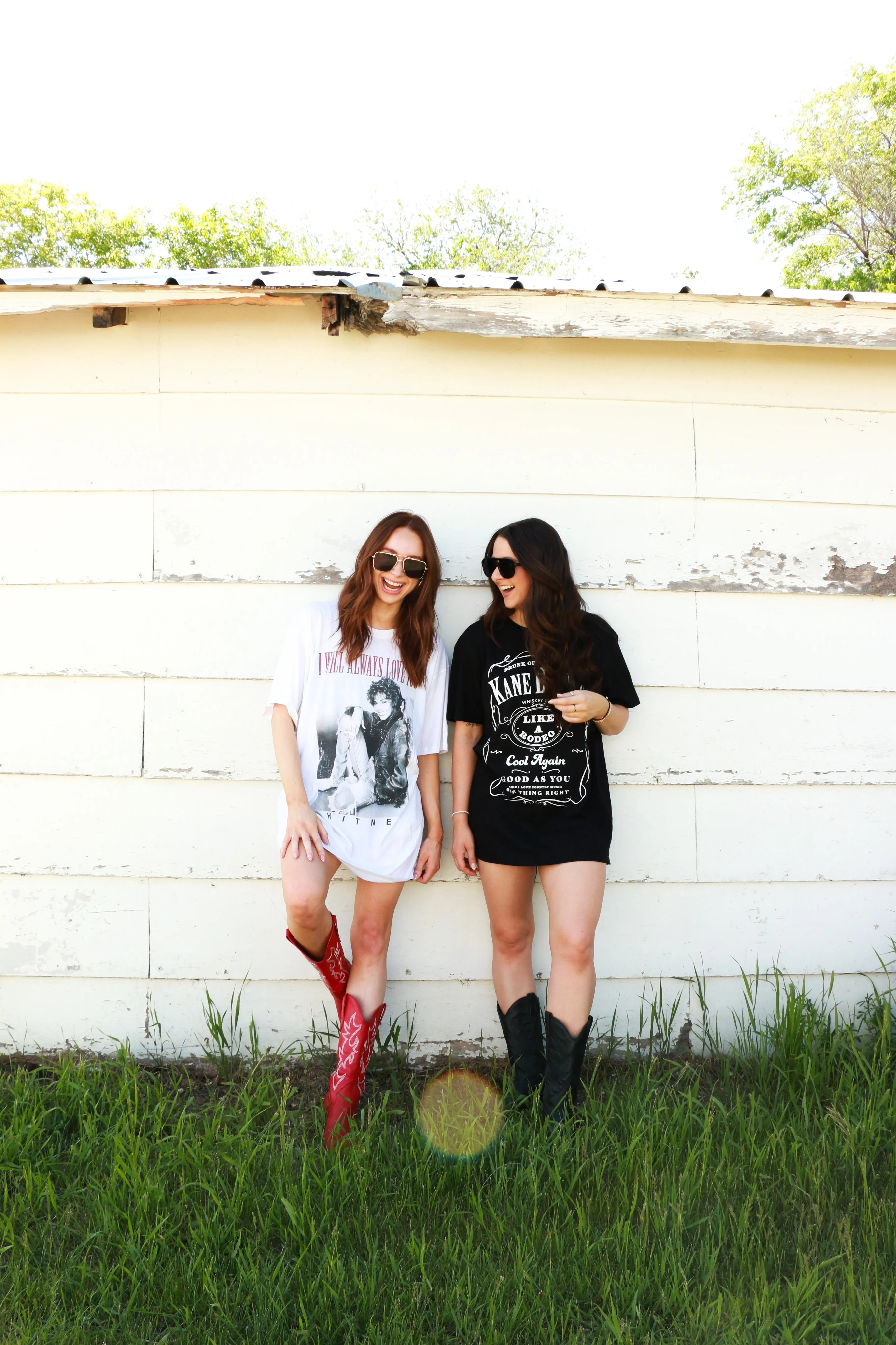 Graphic Tee Whitney Always Love You | White sold by Bella Chic product image thumbnail 4