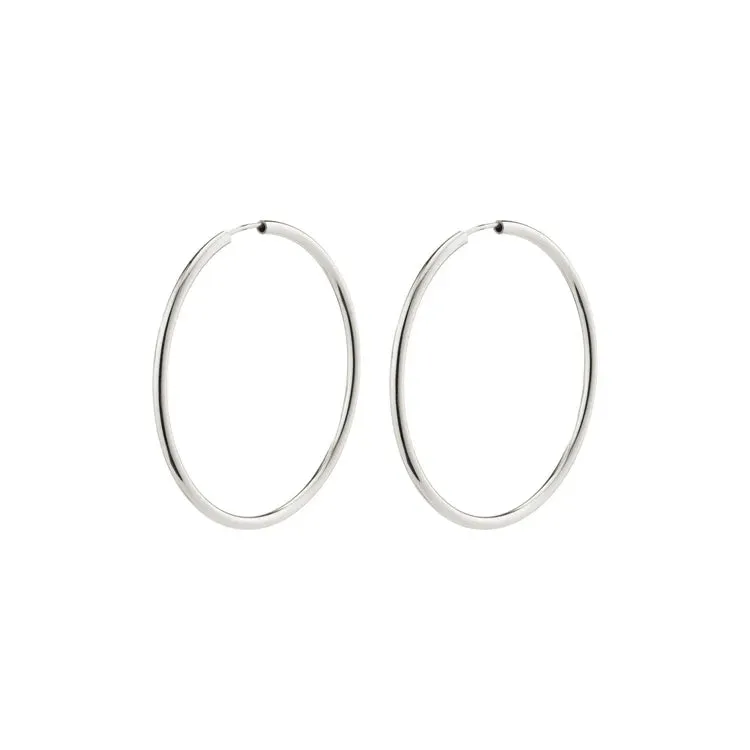 April Recycled Medium-Size Hoop Earrings sold by Bella Chic product image thumbnail 2