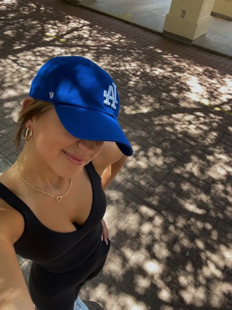 '47 Brand MLB Clean Up Cap | LA Dodgers | Blue/White sold by Bella Chic product image thumbnail 4