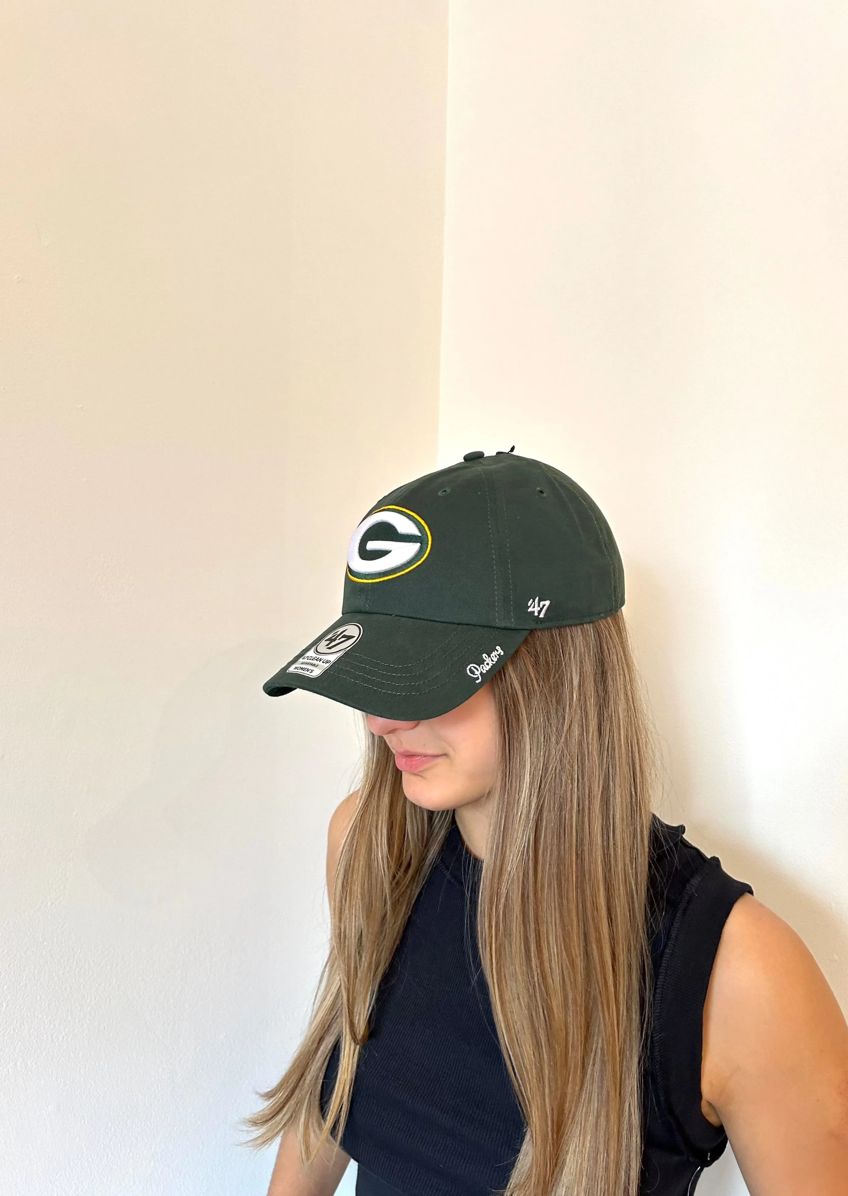 47' Brand NFL Miata Clean Up Cap | Packers | Green sold by Bella Chic product image thumbnail 3