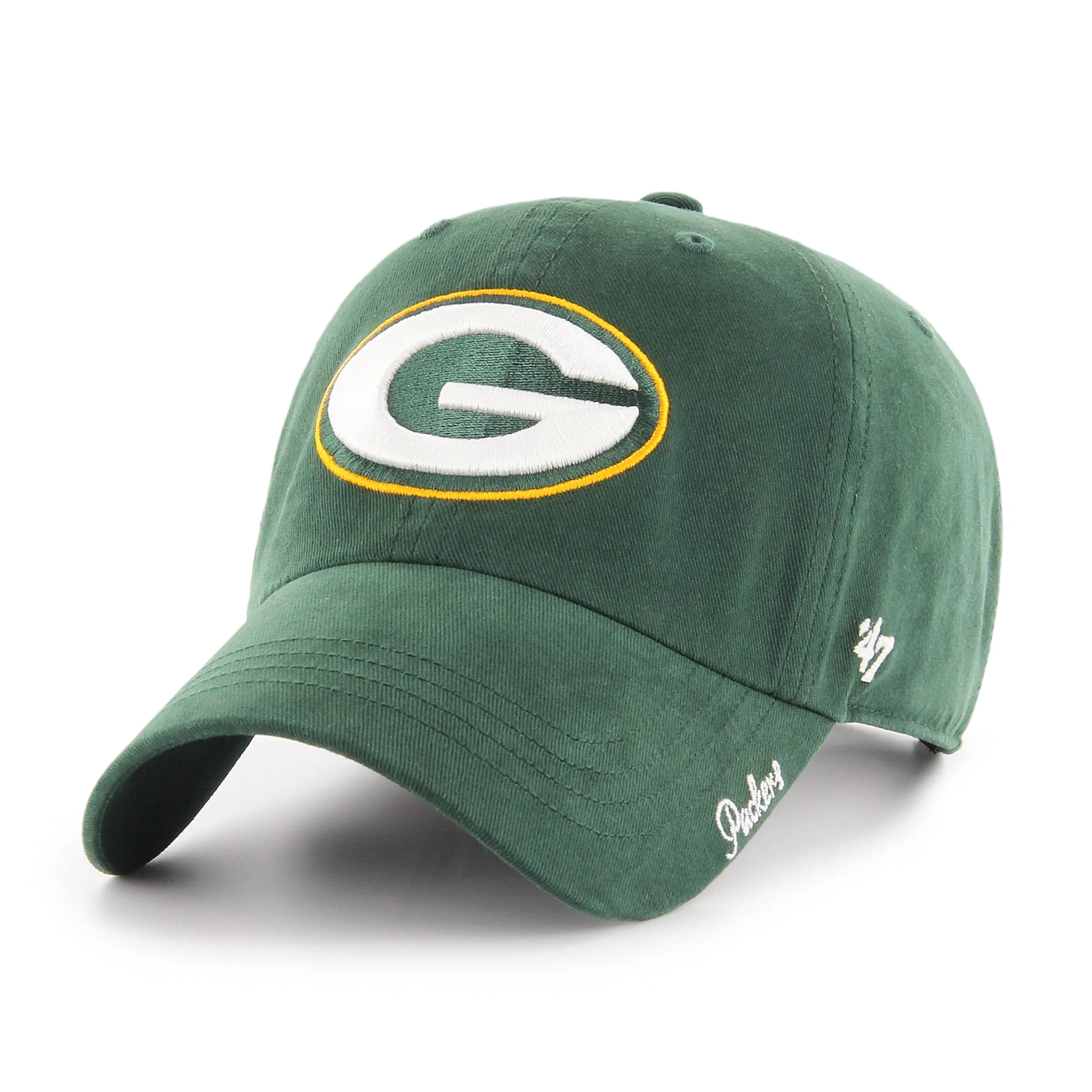 47' Brand NFL Miata Clean Up Cap | Packers | Green sold by Bella Chic