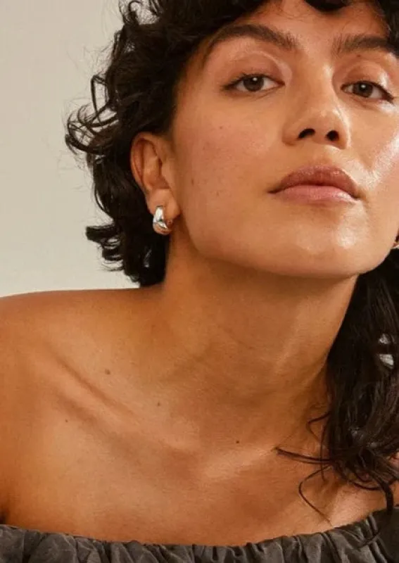 ORIT Recycled Earrings | Silver made by Pilgrim