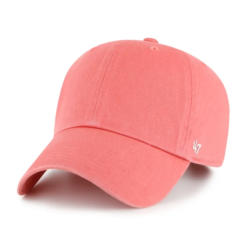 Blank Clean Up Flat Cap | Island Red made by 47