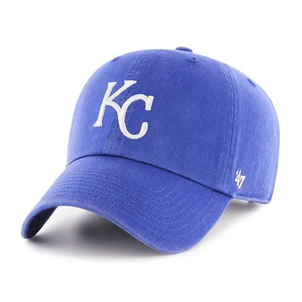 '47 Brand MLB Clean Up Cap | Kansas City Royals | Blue sold by Bella Chic