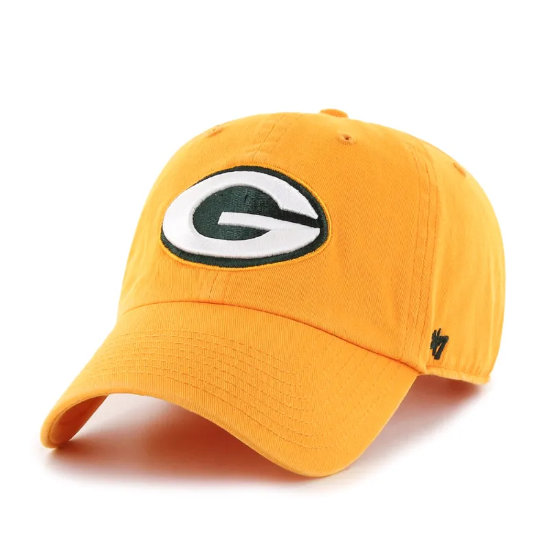 47' Brand NFL Clean Up Cap | Green Bay Packers | Gold sold by Bella Chic