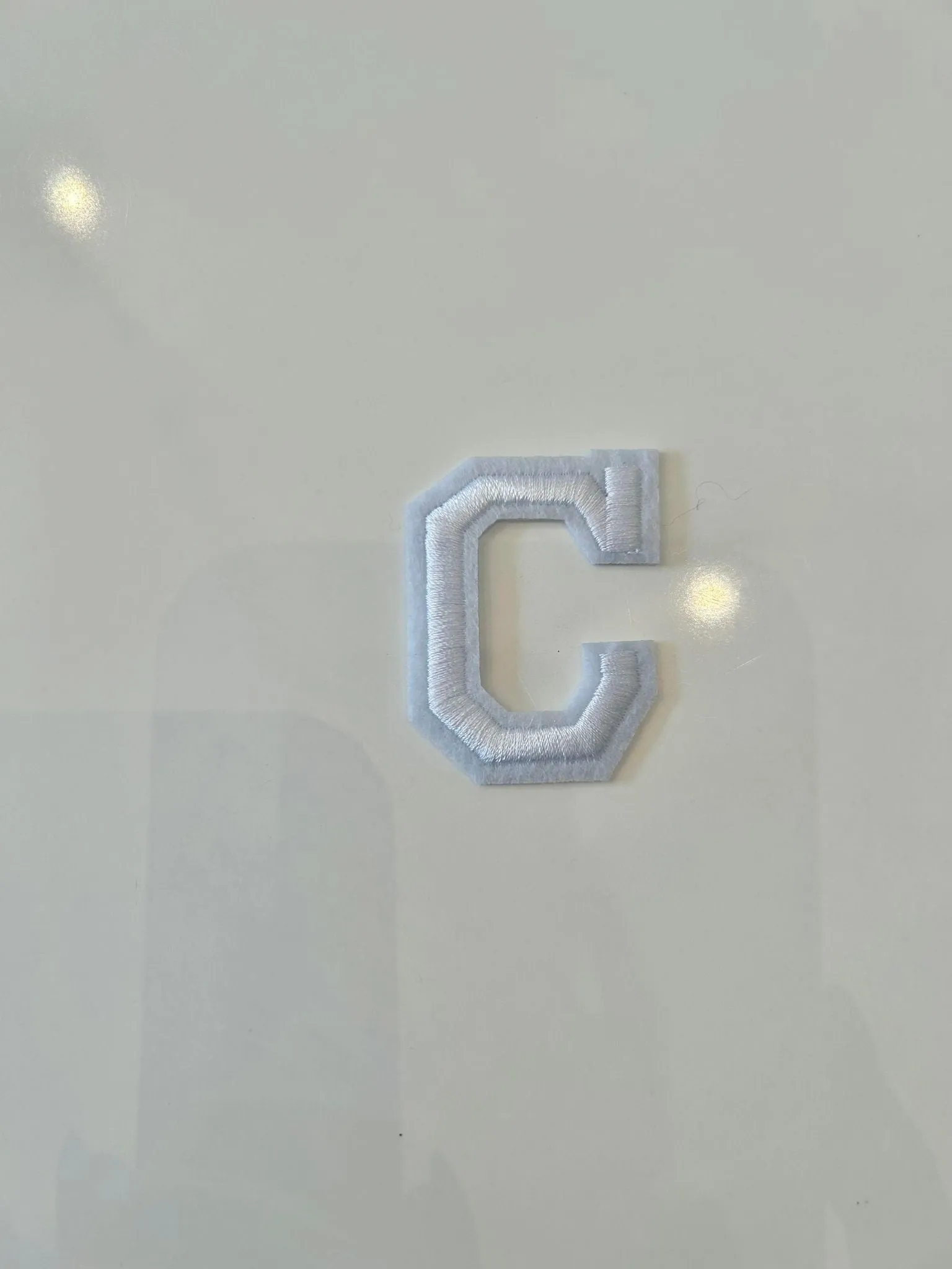 Silver Letter Patches sold by Bella Chic product image thumbnail 3