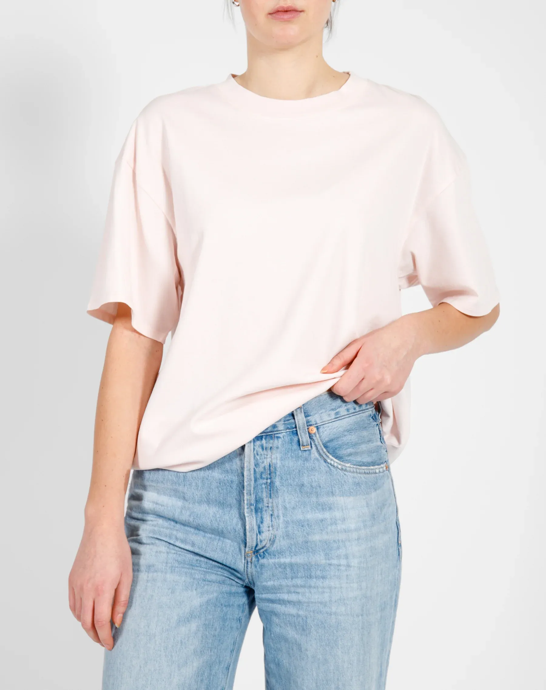 The Oversized Boxy Crew Neck Tee | Bellini sold by Bella Chic product image thumbnail 2