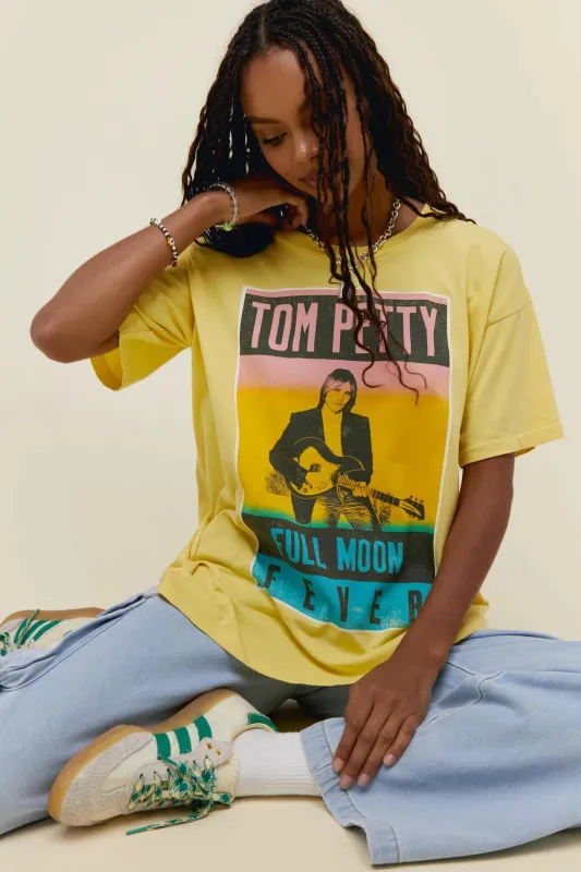 Tom Petty Full Moon Fever Merch Tee made by Bella Chic