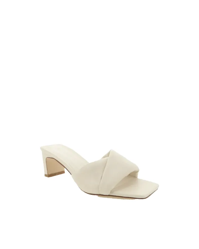 Taya Mule | Bone sold by Bella Chic