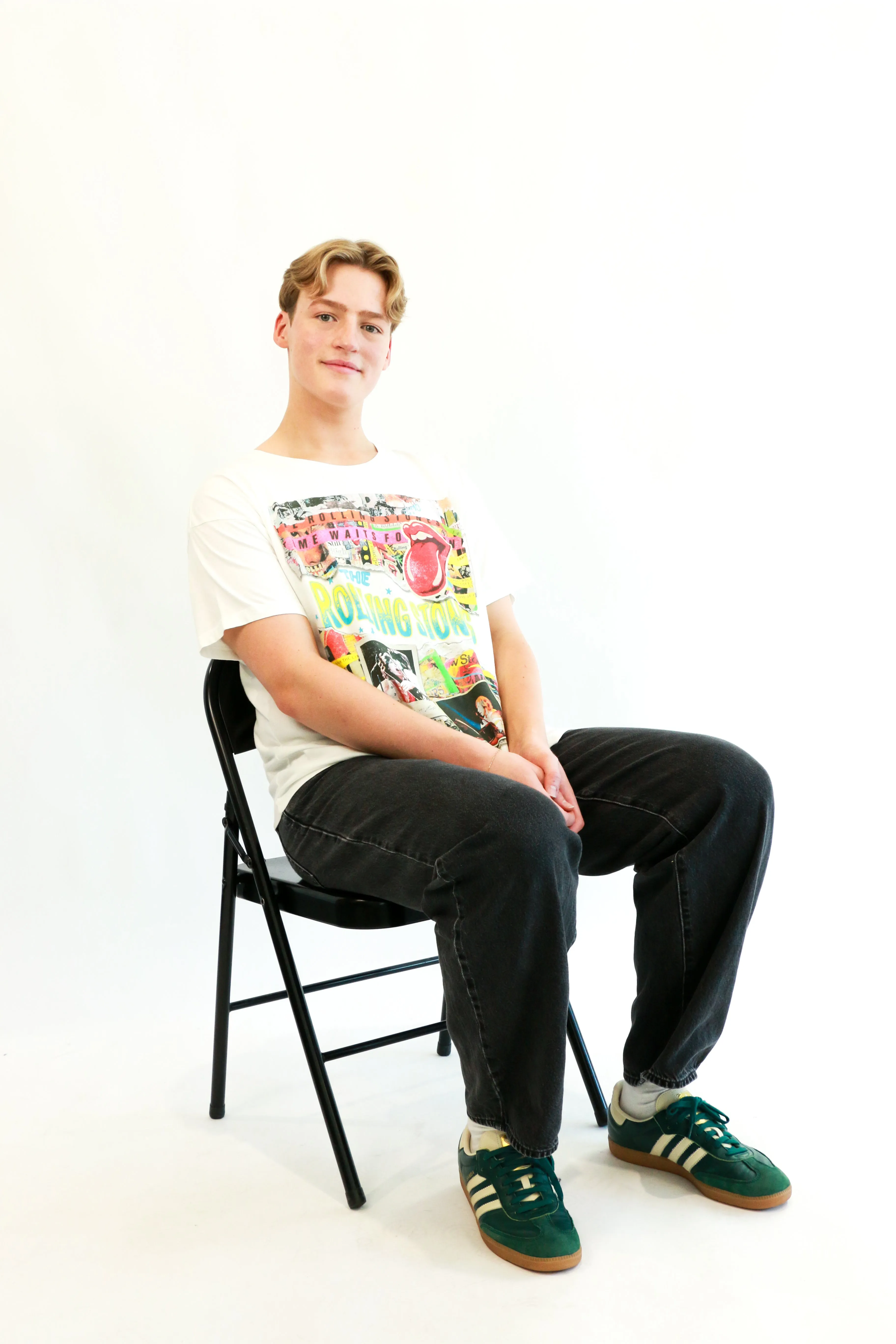 Rolling Stones Time Waits For No One Merch Tee sold by Bella Chic product image thumbnail 4