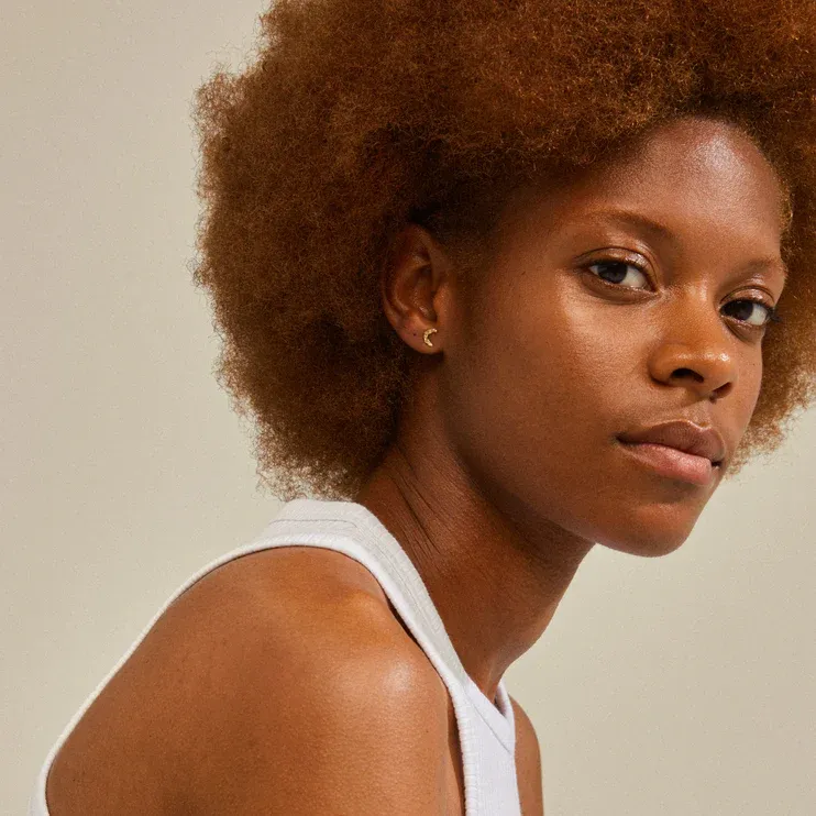 Remy Recycled Earrings | Gold sold by Bella Chic product image thumbnail 2