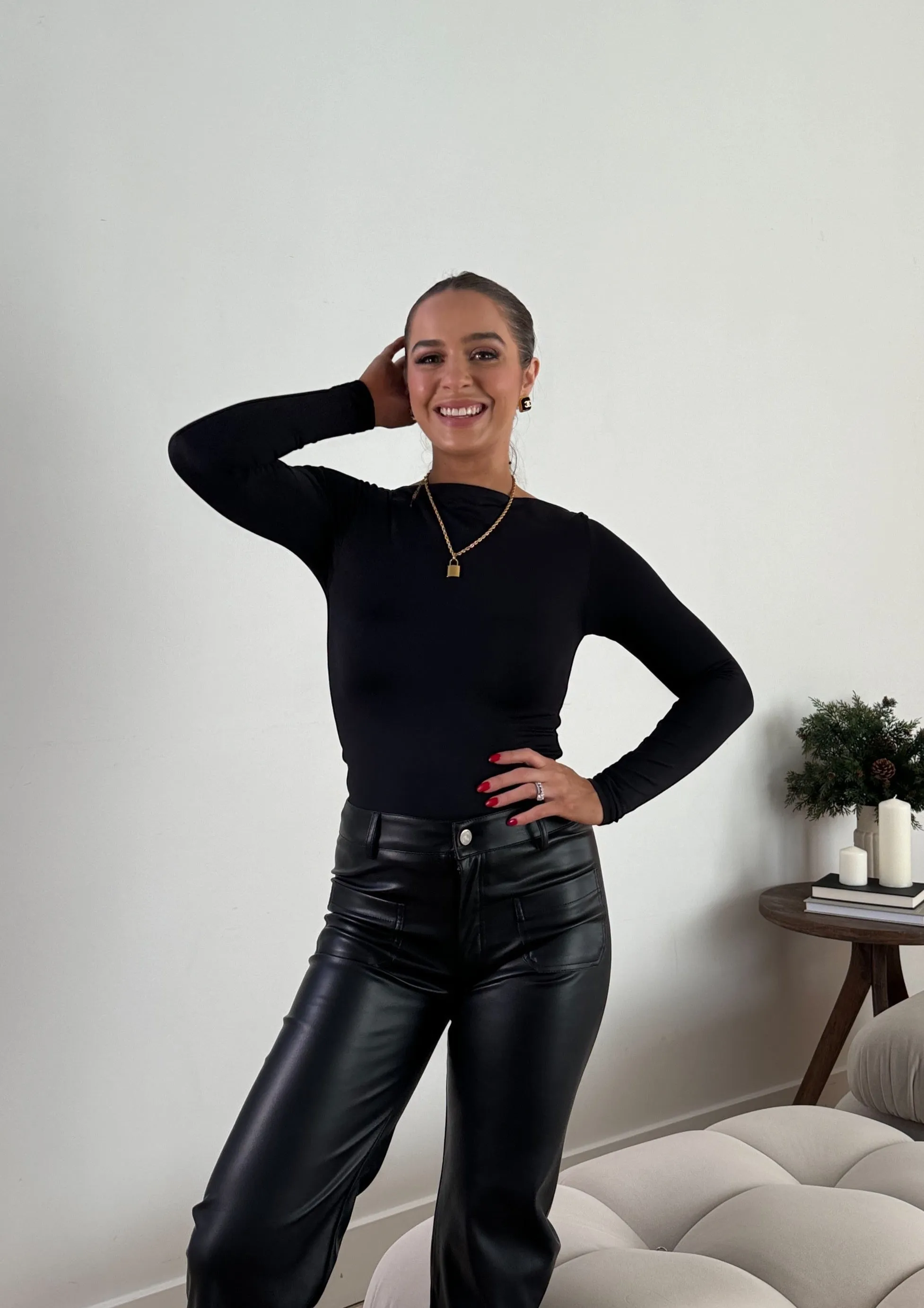 Lock of Love Necklace | Gold sold by Bella Chic product image thumbnail 2