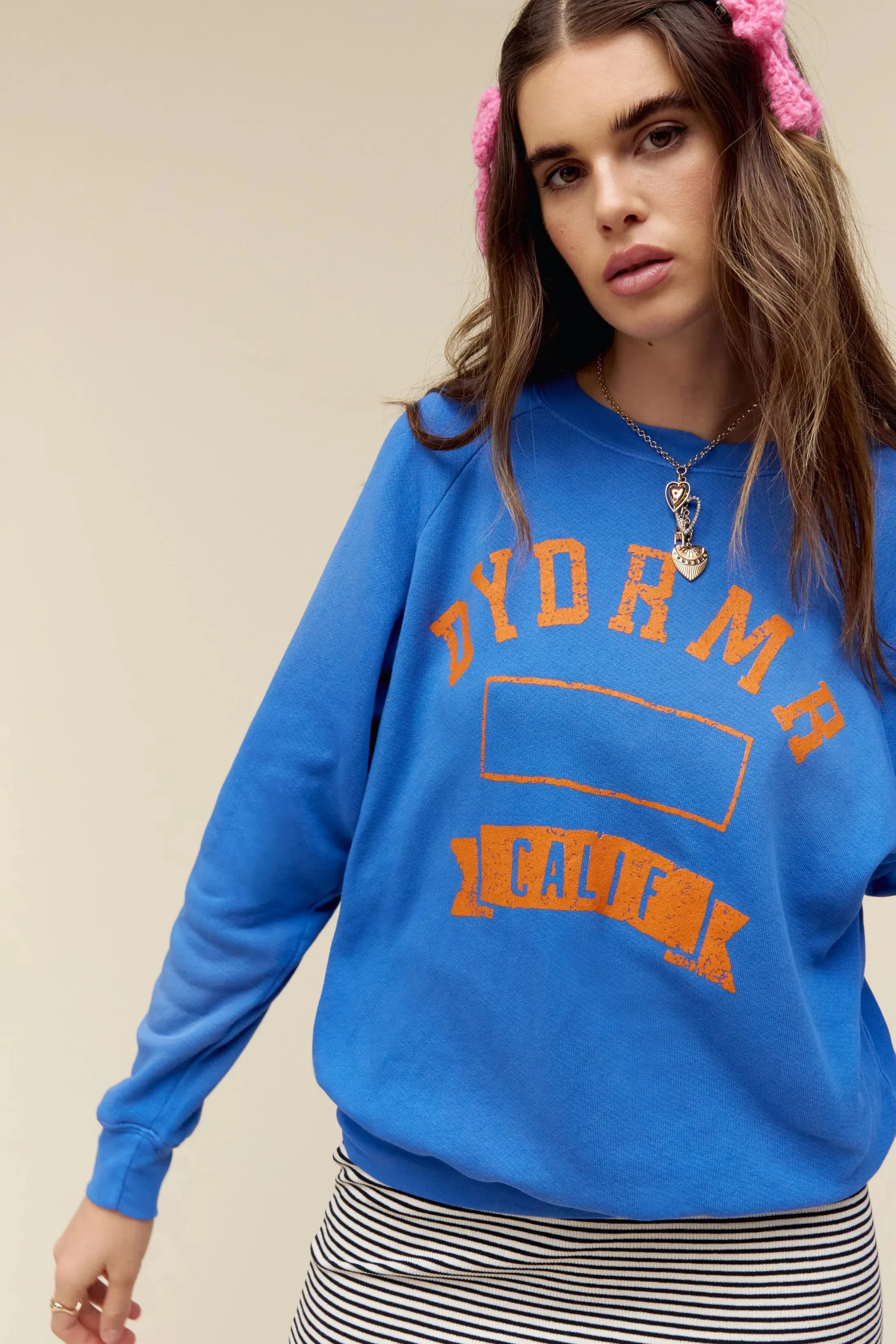 DYRMR Collegiate Vintage Sweatshirt sold by Bella Chic