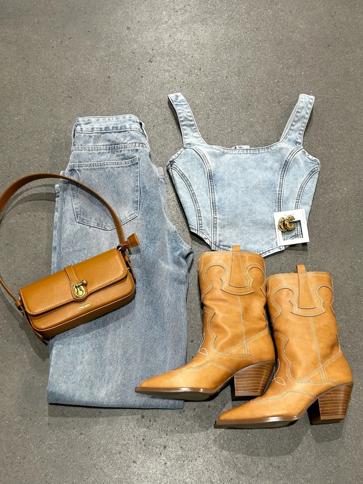 Adriel Western Boot | Camel sold by Bella Chic product image thumbnail 4