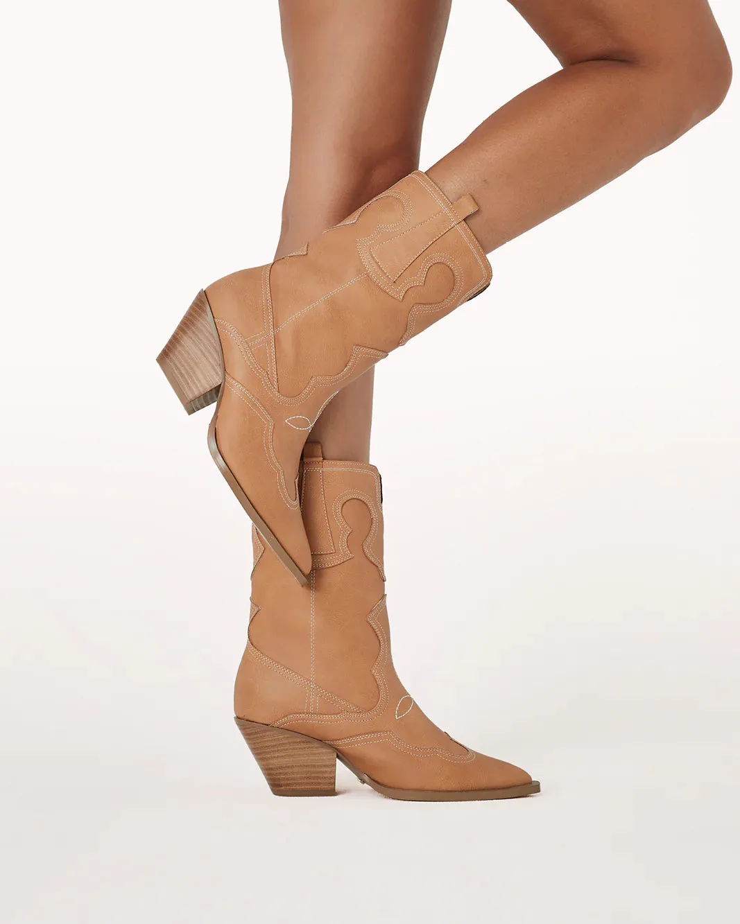 Adriel Western Boot | Camel sold by Bella Chic