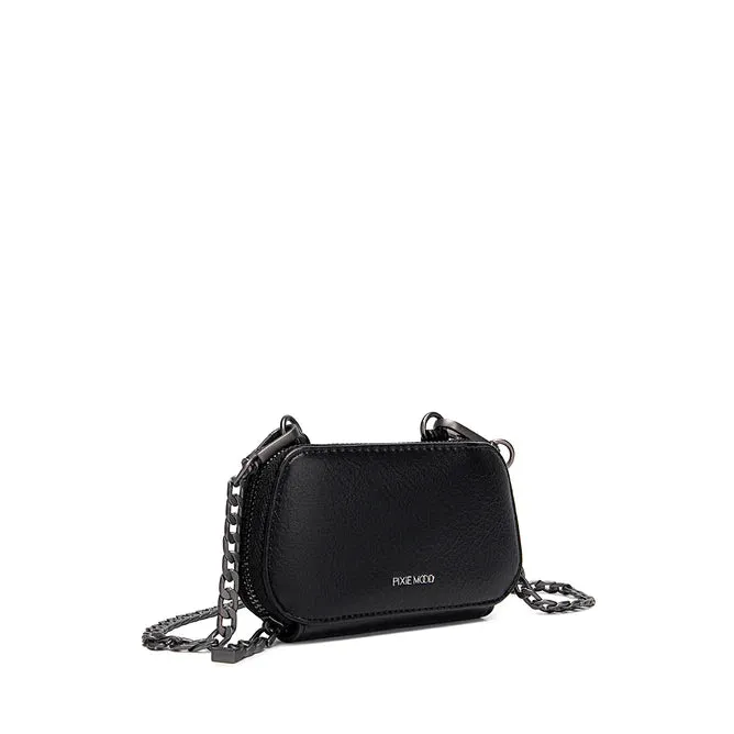 Charlie Micro Chain Bag | Black sold by Bella Chic product image thumbnail 4